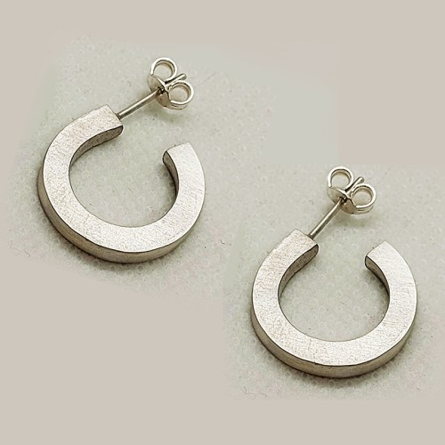 SILVER 925  HOOPS.