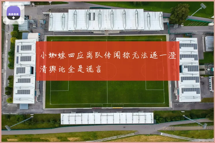 小蜘蛛回应离队传闻称无法逐一澄清舆论全是谎言