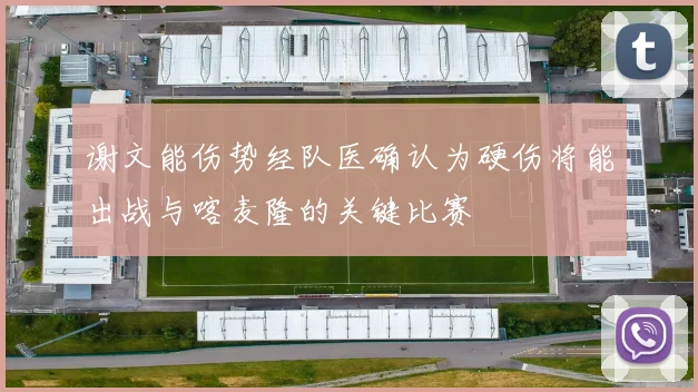 谢文能伤势经队医确认为硬伤将能出战与喀麦隆的关键比赛