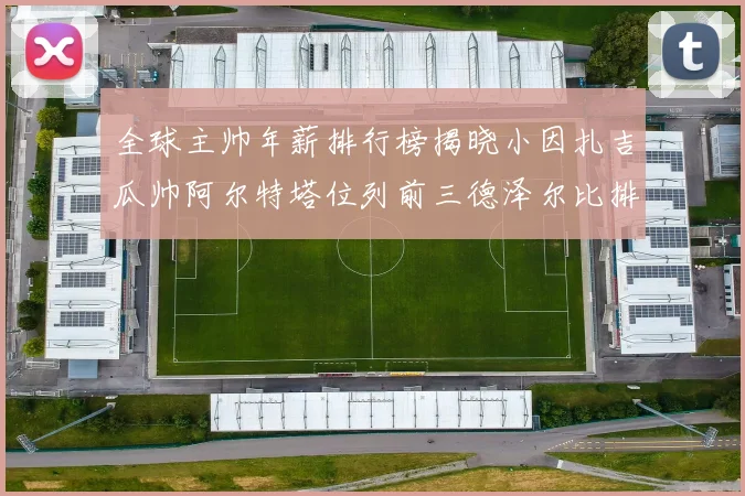 全球主帅年薪排行榜揭晓小因扎吉瓜帅阿尔特塔位列前三德泽尔比排名第六